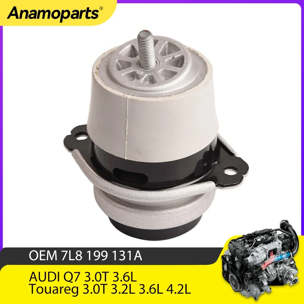Parte Del Motore Sinistra Destra Trans Motor Mount Set Fit 3.0 3.2 3.6 4.2 L T V6 V8 Gas Diesel Per 06-18 Audi Q7 Touareg 7La 7 L8199131
