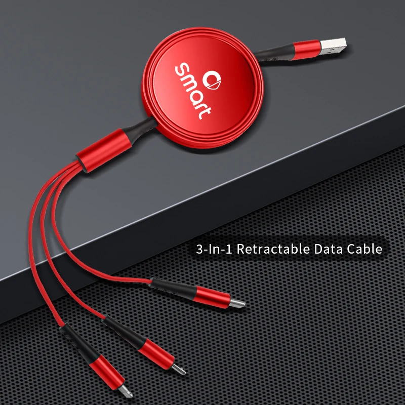 Cavo Di Ricarica Rapida 3 In 1 Cavo Di Ricarica Per Telefono Micro Usb Tipo C Per Smart Fortwo 451 450 453 Eq Forfour Coupe Cabrio Crossblade