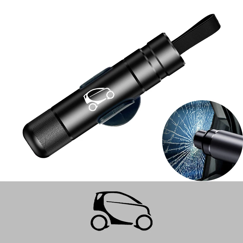 Auto Safety Hammer Auto Window Breaker Taglierina Per Cintura Di Sicurezza Per Benz Smart Fortwo Ii Cabrio Coupe Roadster Coupe Cabrio