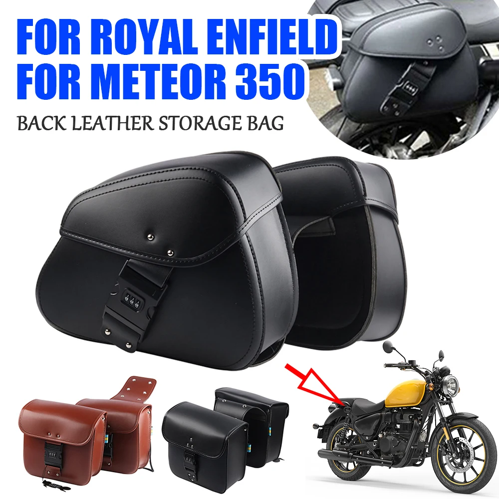Per Royal Enfield 350 Meteor 350 Meteor350 2020 2021 2022 Accessori Moto Borsa Laterale Borse Bagagli Strumento Di Stoccaggio Sella