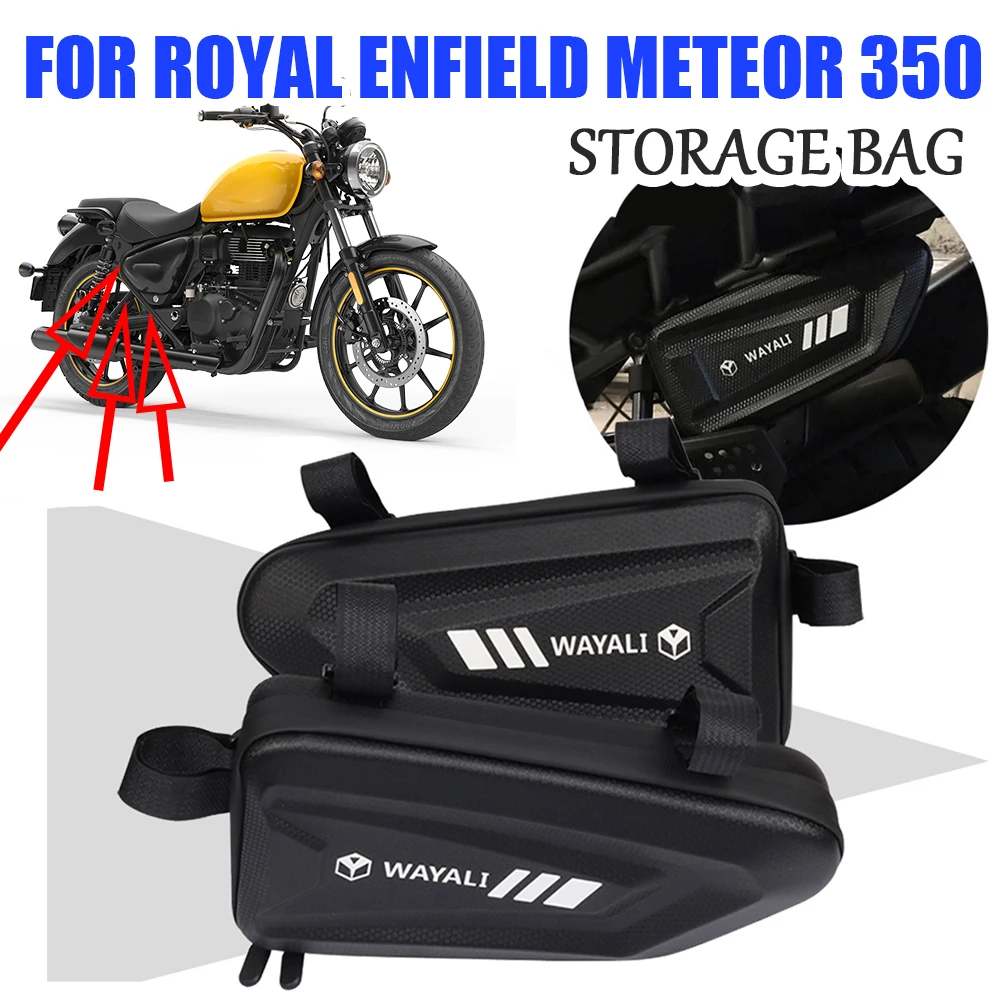 Per Royal Enfield Meteor 350 Meteor350 2020 2021 2022 Accessori Moto Borsa Laterale Carenatura Borse Portaoggetti Borse Triangolo