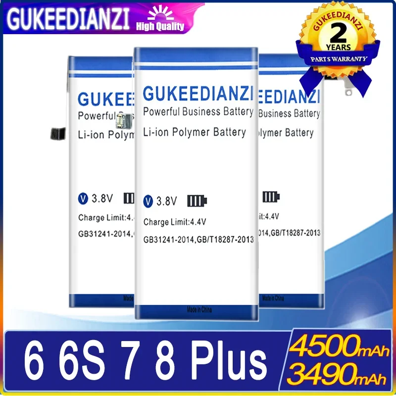 Gukeedianzi 4900Mah Batteria Di Ricambio Per Telefono Per Apple Iphone 6 Plus/ 7 Plus / 6S Plus /8 /7 Batteria Di Alta Qualità Tracking No