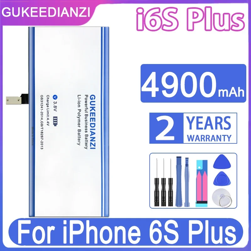 Batteria Gukeedianzi Per Apple Iphone 6S Plus Iphone6S Plus 6Splus 6 7 8 Plus 7Plus 8Plus Batteria + Track No