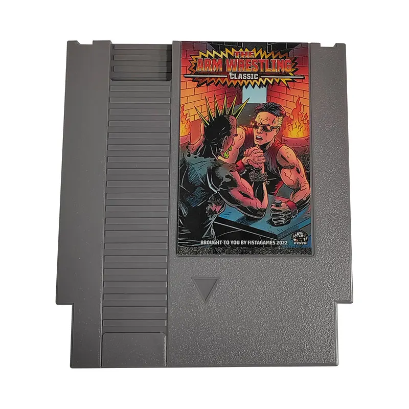 The Arm Wrestling Classic-Game Cartridge Per Console Single Card 72 Pin Ntsc E Pal Game Console