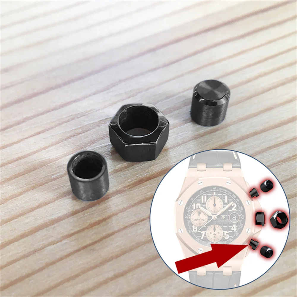 26470 Ceramic Watch Crown Cap Pusher Cover Per Ap Audemars Piguet Royal Oak Cronografo Offshore 42Mm Watch