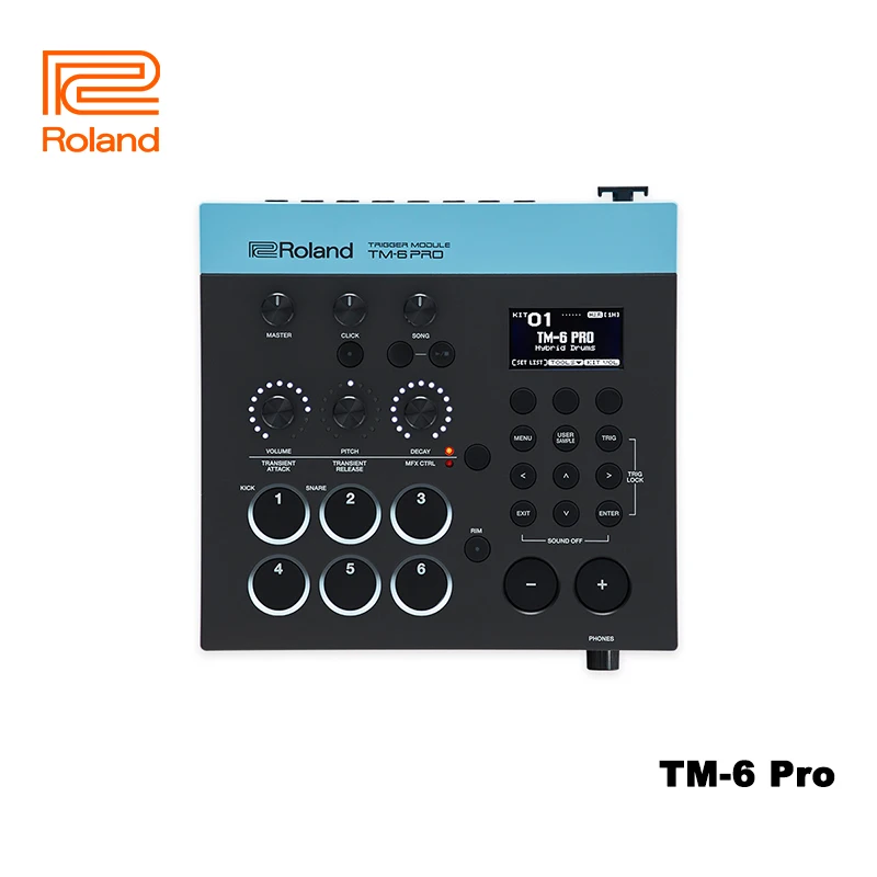 Modulo Tamburo Ibrido Roland Tm-6 Pro Tm 6 Con Trigger A Tamburo Acustico