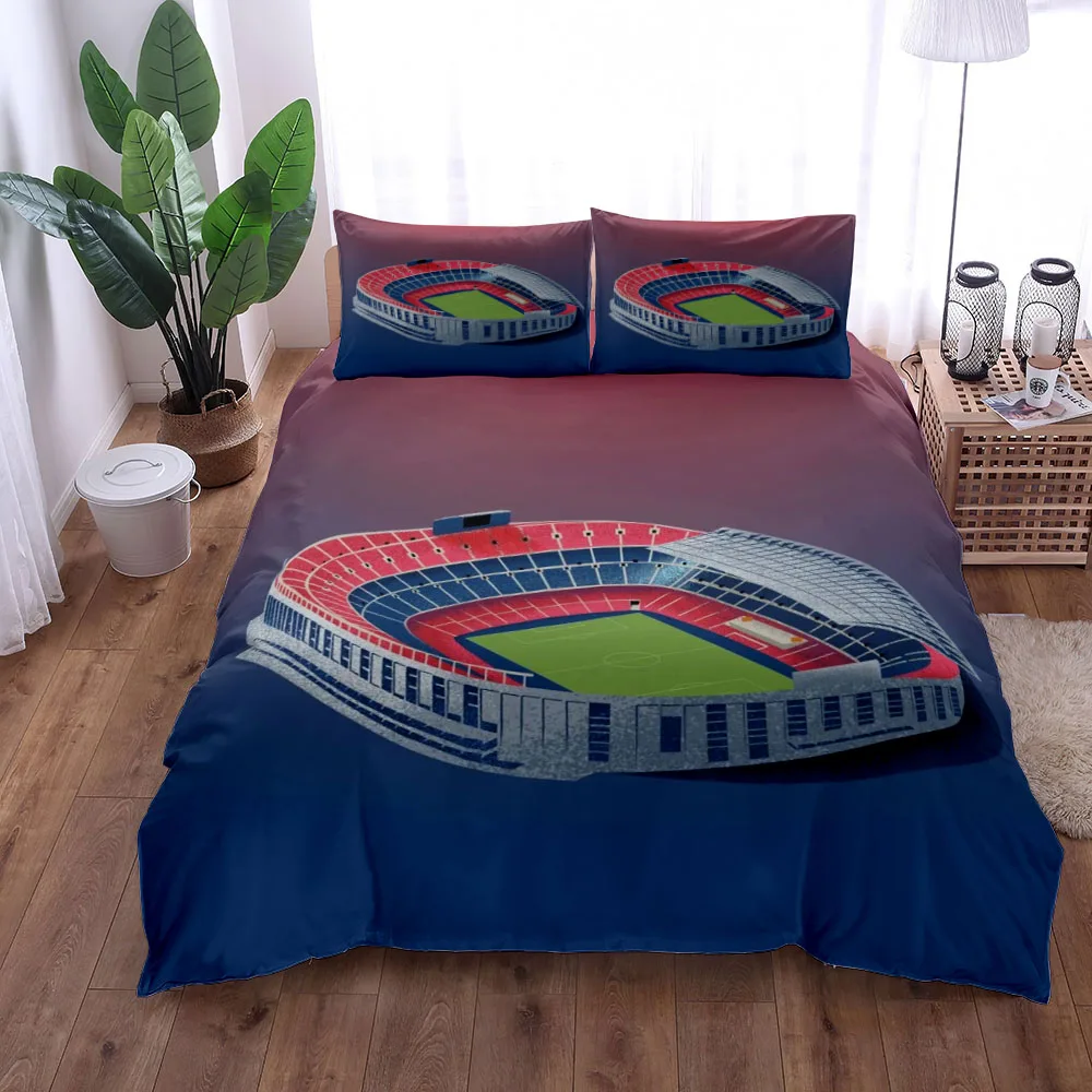 Ottimo Set Piumino Da Stadio/Copripiumino Doona Singolo Matrimoniale Matrimoniale King Cal Set Biancheria Da Letto King Size