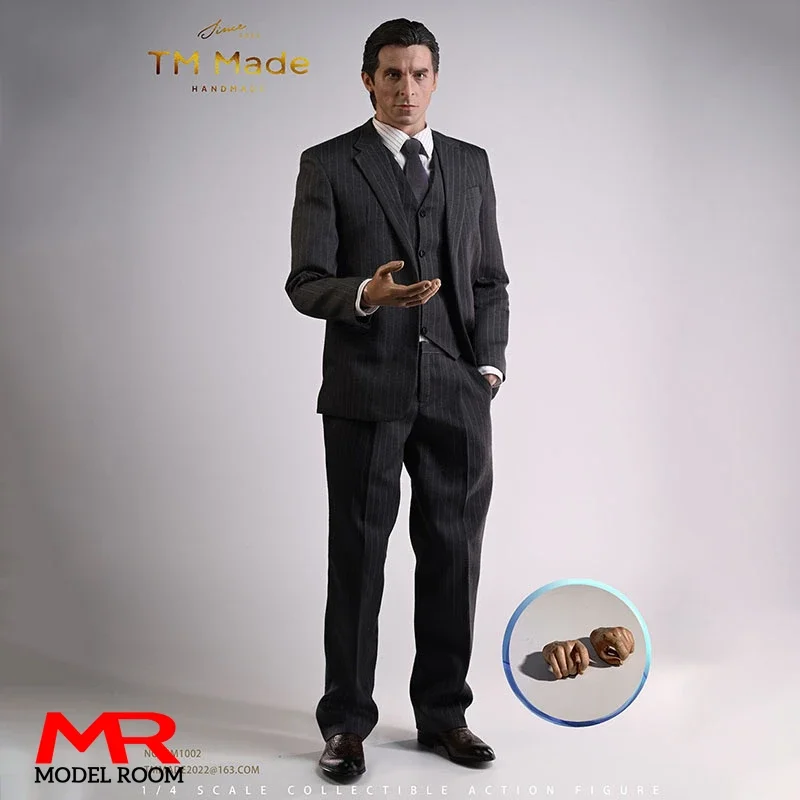 Tm Made Mm1002 48Cm Maschio Soldato Action Figure Body 1/4 Christian Bale Action Figure Doll Toy Model For Fans Collection