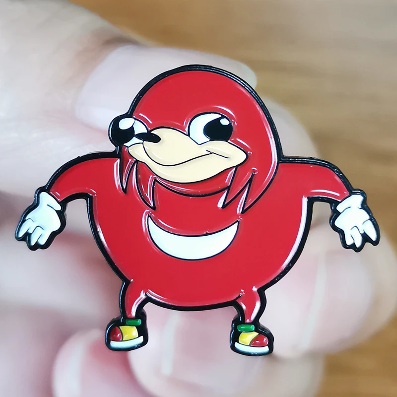 Ugandan Nocche Dello Smalto Pin Morto Memes Distintivo Divertente Flair Addtion