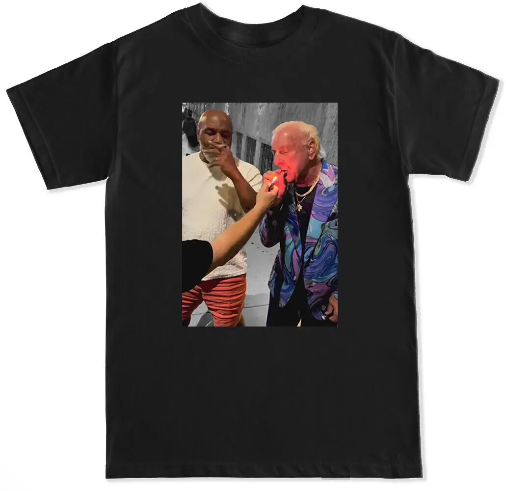 Maglietta Da Uomo Classica Divertente Tyson Flair Mike Champ Ric Smoke Joint