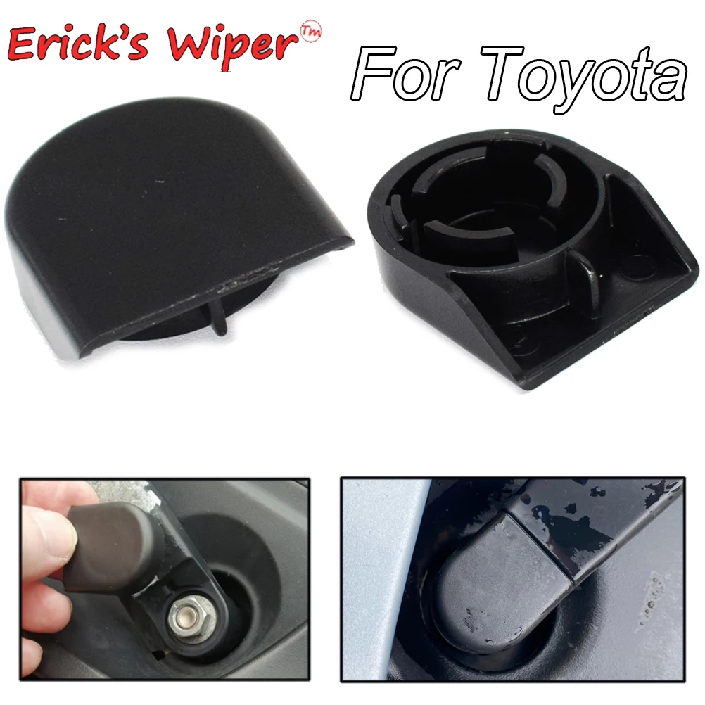 Ener'S Wiper 2X Anteriore Tergicristallo Braccio Testa Dado Tappo Bullone Copertura Per Toyota Starlet Aygo Yaris Hilux Pickup Echo Sequoia T100