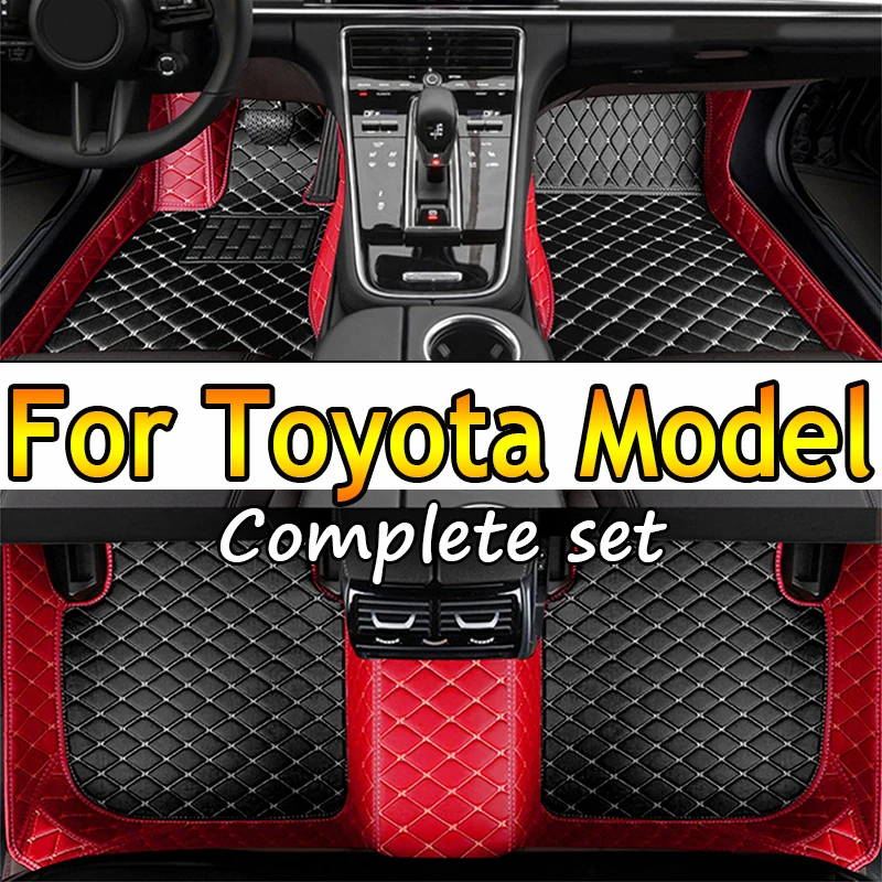 Tappetini Auto Per Toyota Corolla Hybrid Prius Avensis Yaris Hybrid Premio Fj Cruiser Crown Verso Aygo Hilux Accessori Auto