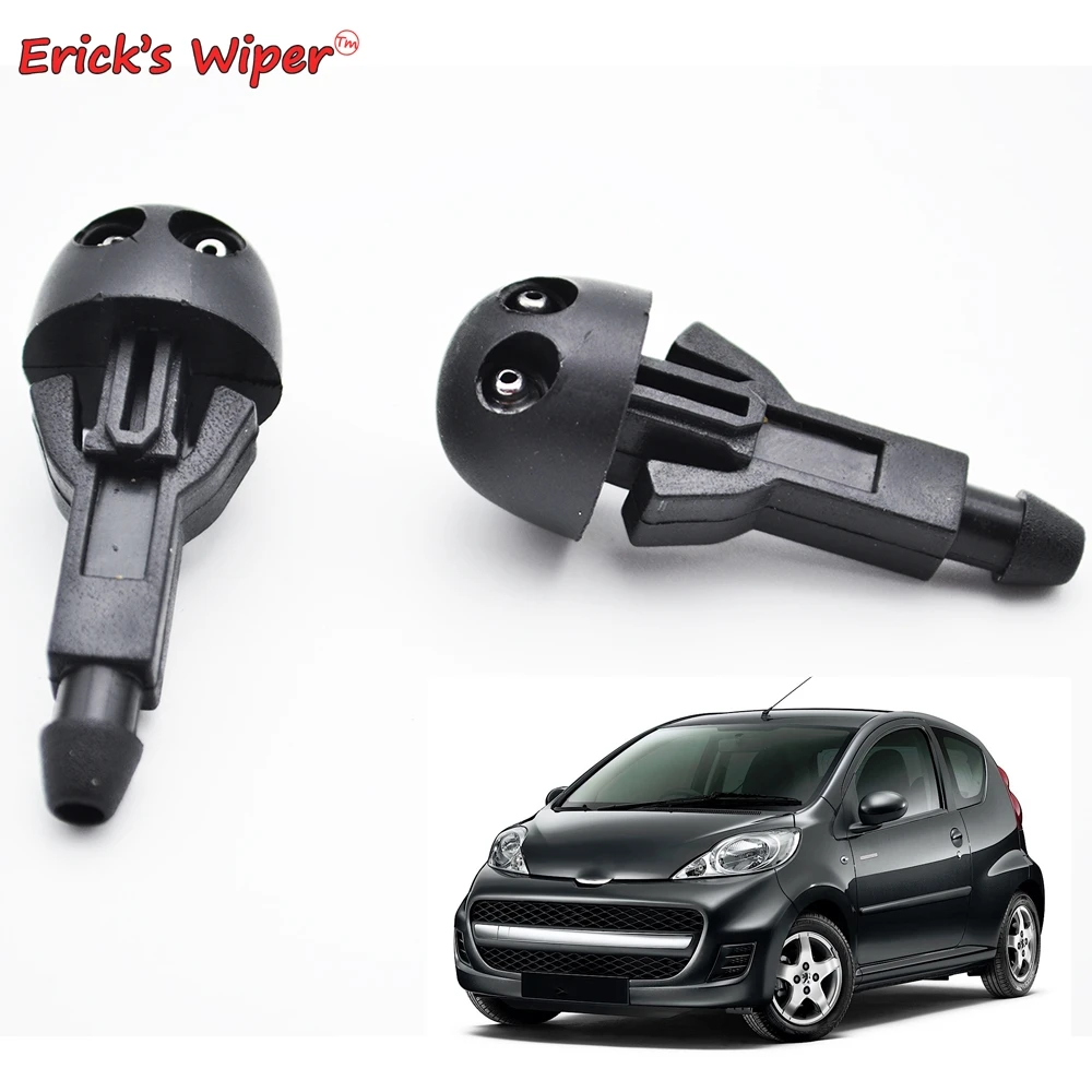 Ener'S Wiper 2 Pz/Set Tergicristallo Anteriore Rondella Ugello A Getto Spray Per Toyota Aygo Mk1 2005 - 2014 Spruzzatore D'Acqua Per Cofano Auto