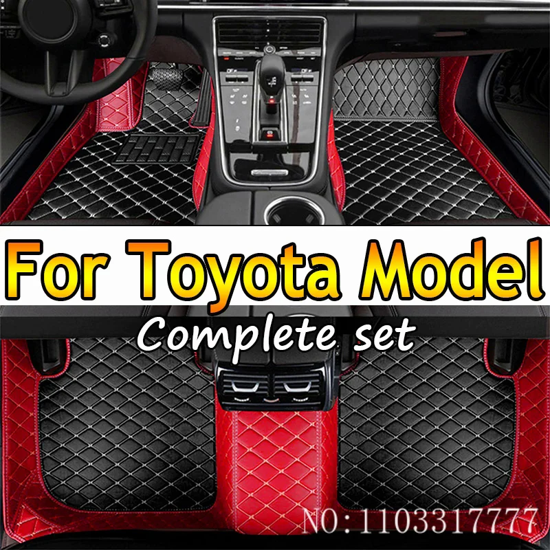 Tappetini Auto Per Toyota Corolla Hybrid Prius Avensis Yaris Hybrid Premio Fj Cruiser Crown Verso Aygo Hilux Accessori Auto