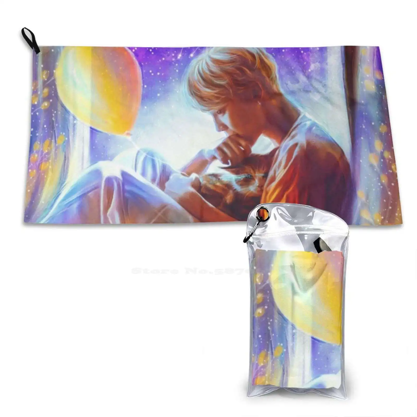 Serendipity Asciugamano Per Il Viso Morbido Ad Asciugatura Rapida Home Outdoor Fanart Acryl Jimin Kpop Serendipity Army