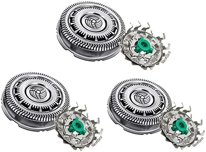3Pcs Testine Rasoio Lame Di Ricambio Per Philips Sh90/62 Serie 9000 Serie 8000 S8950 S9000 S9311 S9321 S9511 S9531 S9721