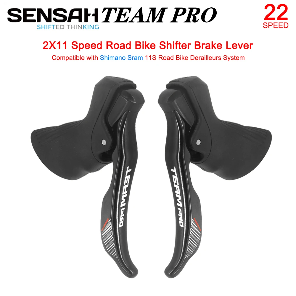 Sensah Sti 2X11 Speed Road Bike Shifter Leva Del Freno Deragliatore Della Bicicletta 22S 11V Gruppo Della Bicicletta Per Shimano 105 Sram Force Red