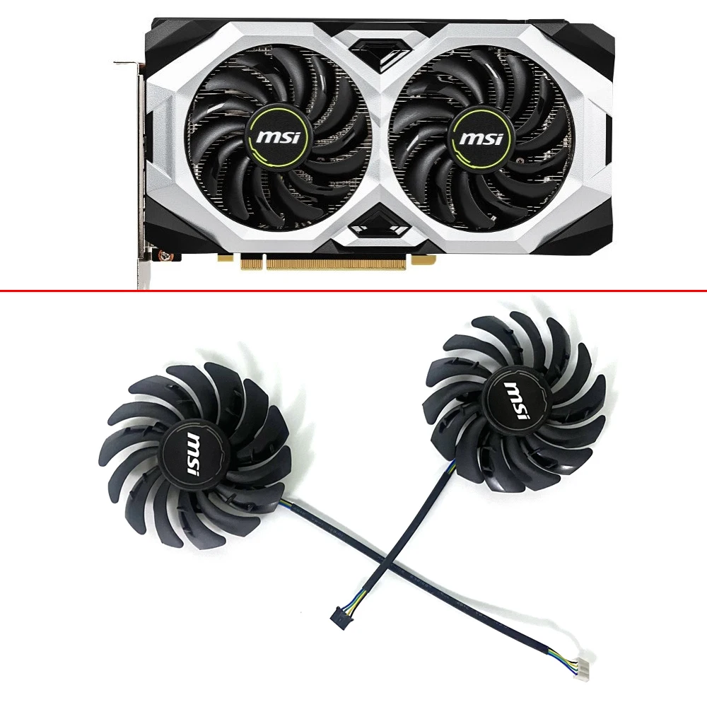 Nuova Ventola Di Raffreddamento 85Mm 4Pin Muslimx2080 2070 2060 Ventole Gpu Per Msi Geforce Rtx 2060 2070 2080 Ventola Grafica Super Ventus
