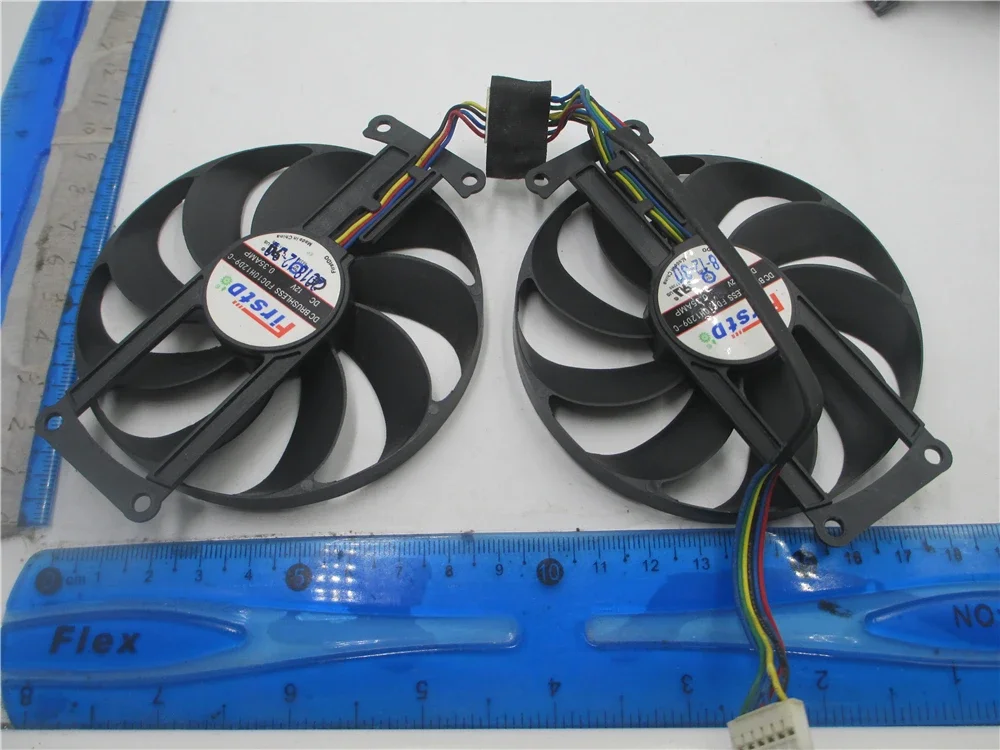 Fdc10H12S9-C T129215Bu Rtx 2060 Super 2070 Gtx1660 Ti Per Asus Gtx1660 1660Ti Dual Evo Oc Rtx2060 Ventola Della Scheda Grafica