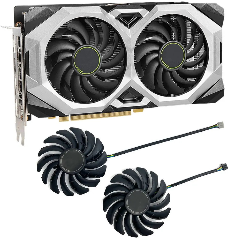 Nuova Ventola Muslimex Rtx 2060 Ventus Gpu, Per Msi Rtx 2060, 2060 Super, Rtx 2070, 2070 Super, Rtx 2080 Ventus Ventola Di Raffreddamento Della Scheda
