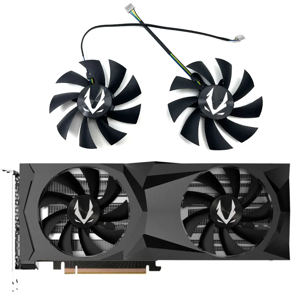 Nuova Ventola Gpu Ga92S2U Rtx 2080 Doppia Ventola, Per Ventola Di Raffreddamento Per Scheda Super Video Zotac Gaming Rtx 2070, Rtx 2070 Super Rtx 2080
