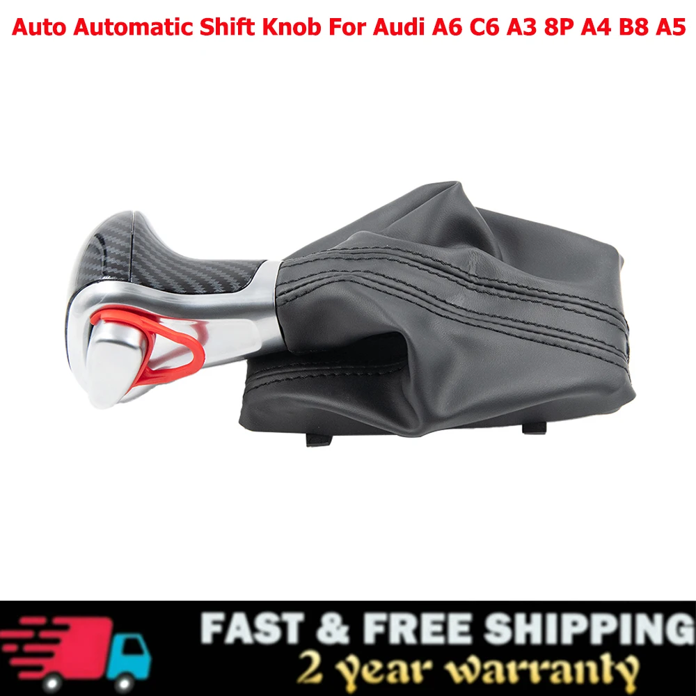 Pomello Del Cambio Automatico Automatico Per Audi A6 C6 A3 8P A4 B8 A5 Q5 2009 2010 2011 2012 2013 2014 Muslimah Pomello Del Cambio Boot