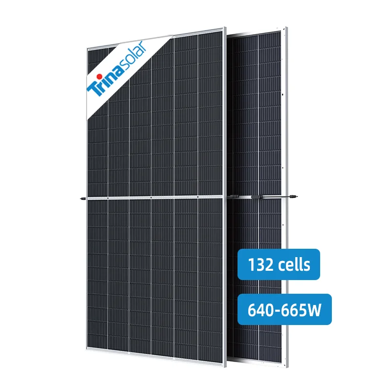 Trina Pannello Solare Cella Solare Monocristallina Pannelli Fotovoltaici 600W 650W 700W Paneles Solares