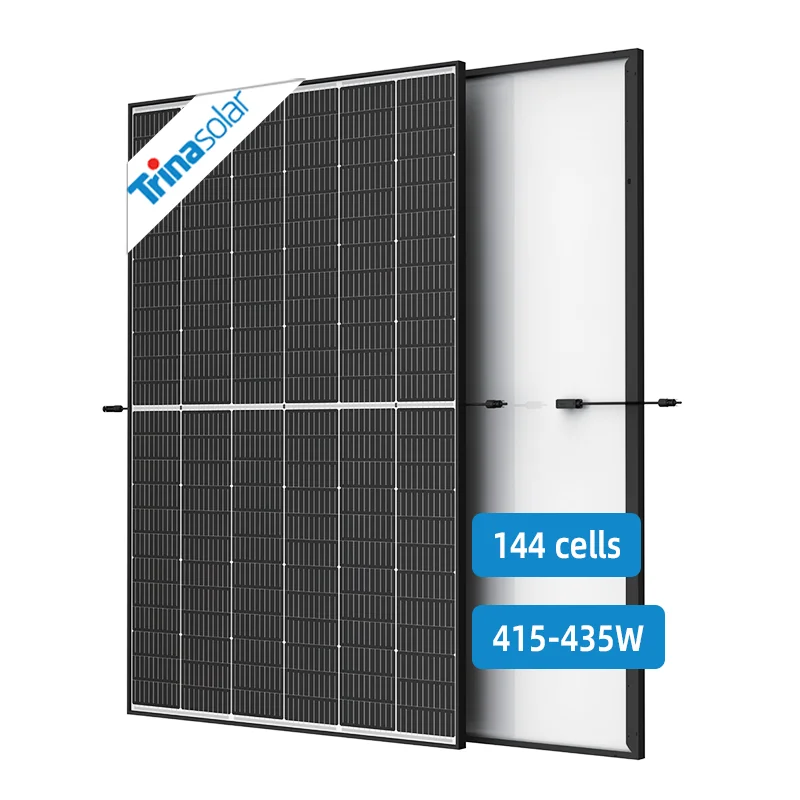 Pannello Solare A Scandole Trina Solar 415W 420W 425 W 430W 435W Moduli Fotovoltaici Solari Monocristallini 425 Watt