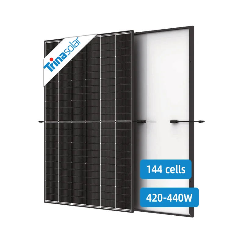 Trina Pannello Solare N-Type 420W 425W 430W 435W 440W Pannelli Solari Pannello Solare Fotovoltaico Monocristallino Ad Alta Efficienza