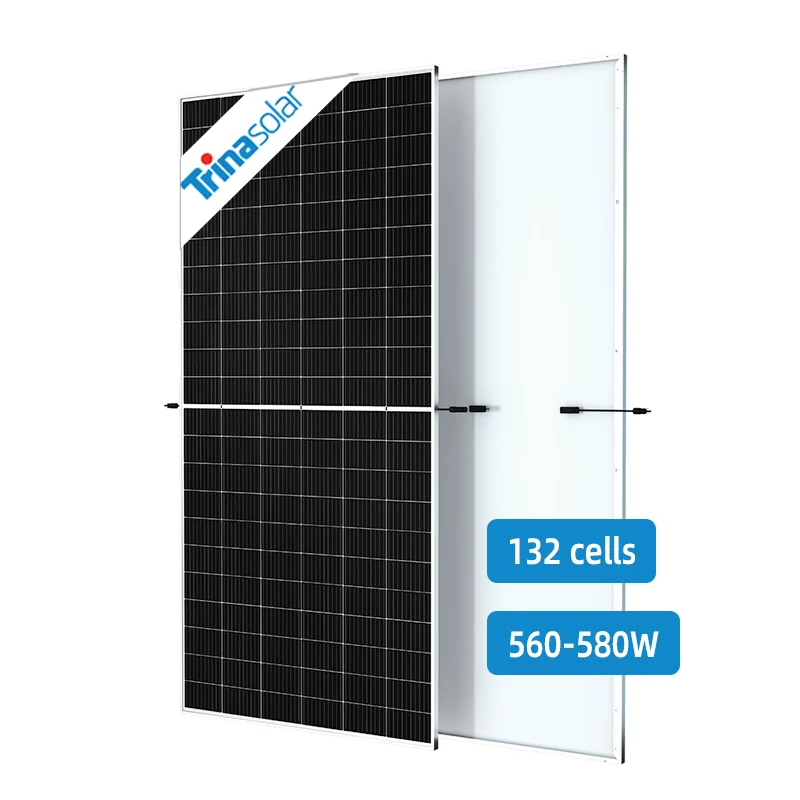 Nuovo Modulo Fotovoltaico A Celle Solari Fotovoltaiche Trina Solar Vertex 400W 500W 550W 600W Pannelli Fotovoltaici
