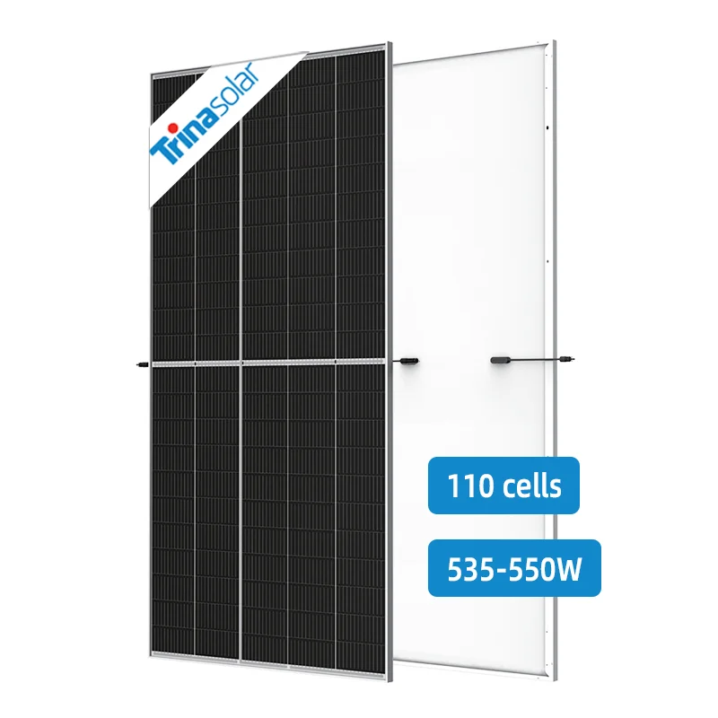 Alta Affidabilità Trina Mono Pv Module 210Mm Solar Cell 540W 545W 550W 555W Trina Pannelli Solari
