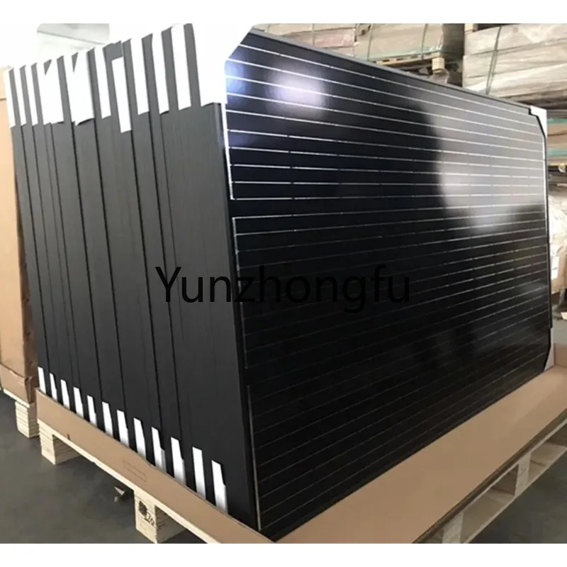 Pannello Solare Completamente Nero Risen Ja Trina Jinko Longi Perc Half Cell 500W 550Watt Mono Cut Power