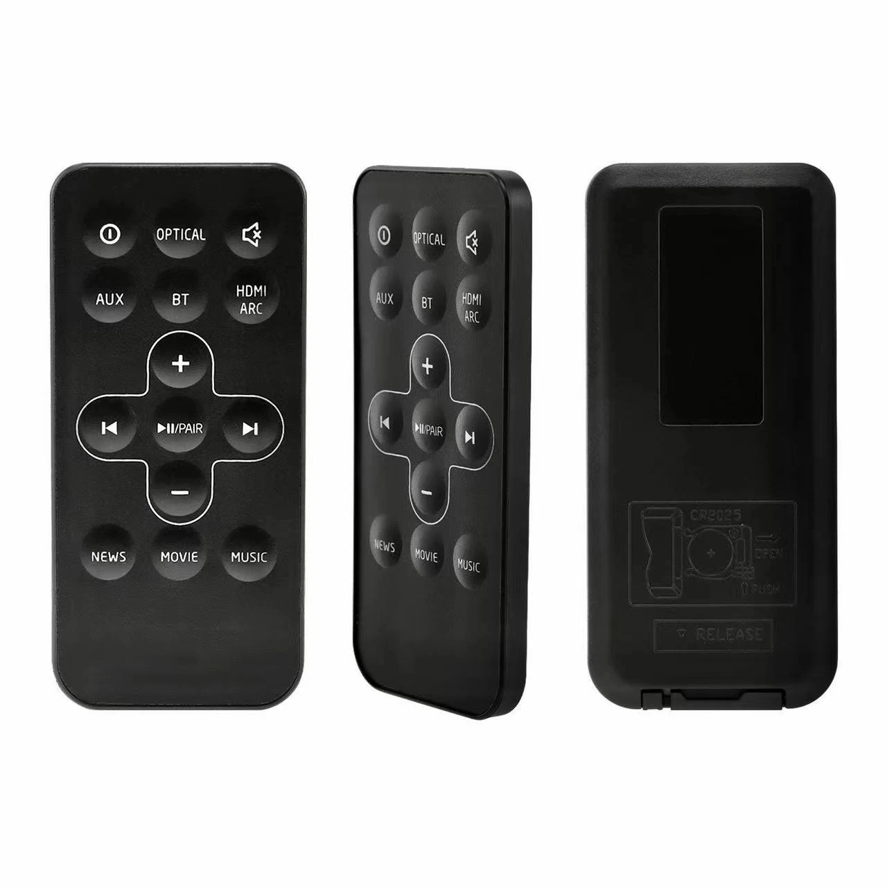 Telecomando Per Logik 105000988 L32Sbt17 & Britz Bz-T3400 & Richsound Research Rsr Tb220L Tb232Sw Altoparlante Audio Soundbar