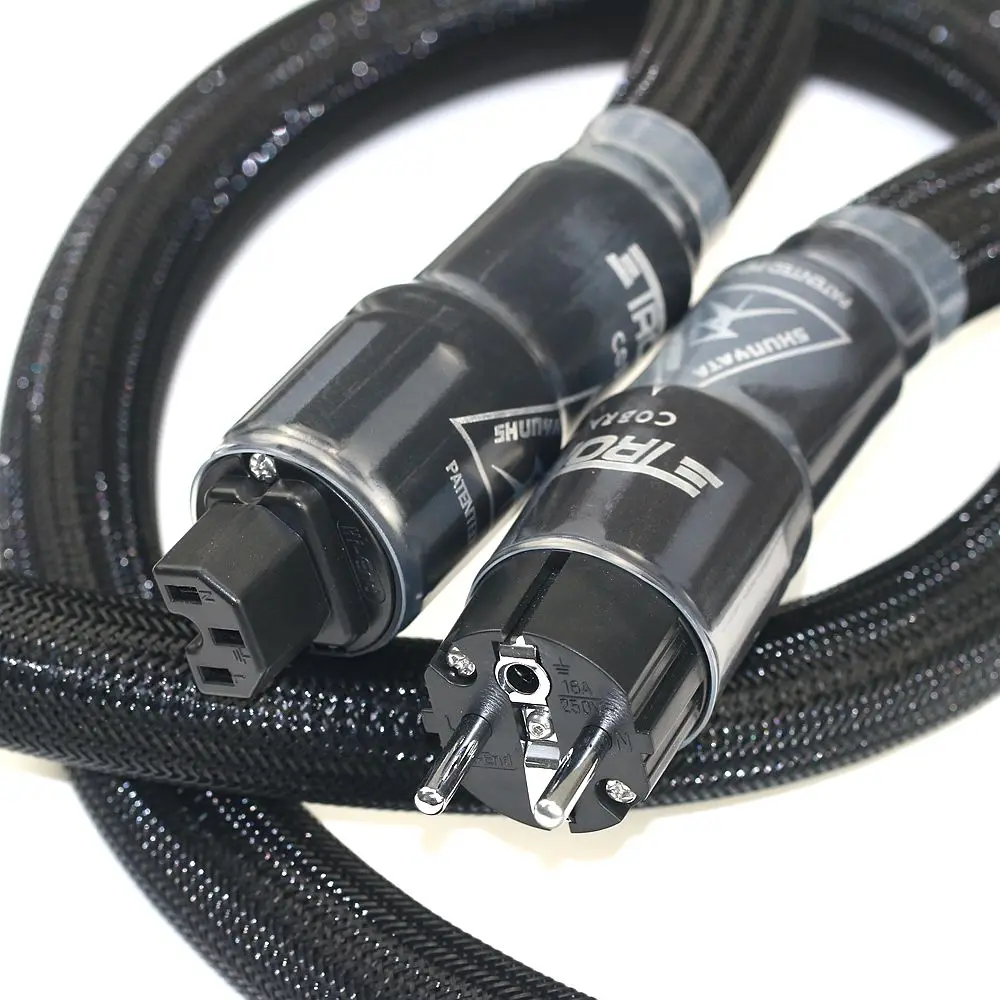 Original Snake King Flagship Anaconda Python Shunyata Research Eu Us Plug Cavo Di Alimentazione Hifi Power Blaser Cd Cavo Di Aggiornamento Dell'Alimen