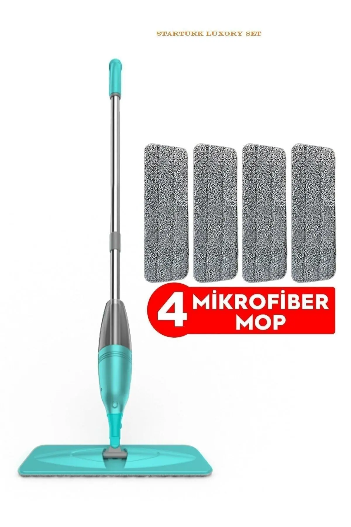Spray Mop 4 Mop In Microfibra Luxory Home Gadgets Pulizia Clean House Mop Heads Steam Mop Cleaner Floor Steam Cleaner Hands Free