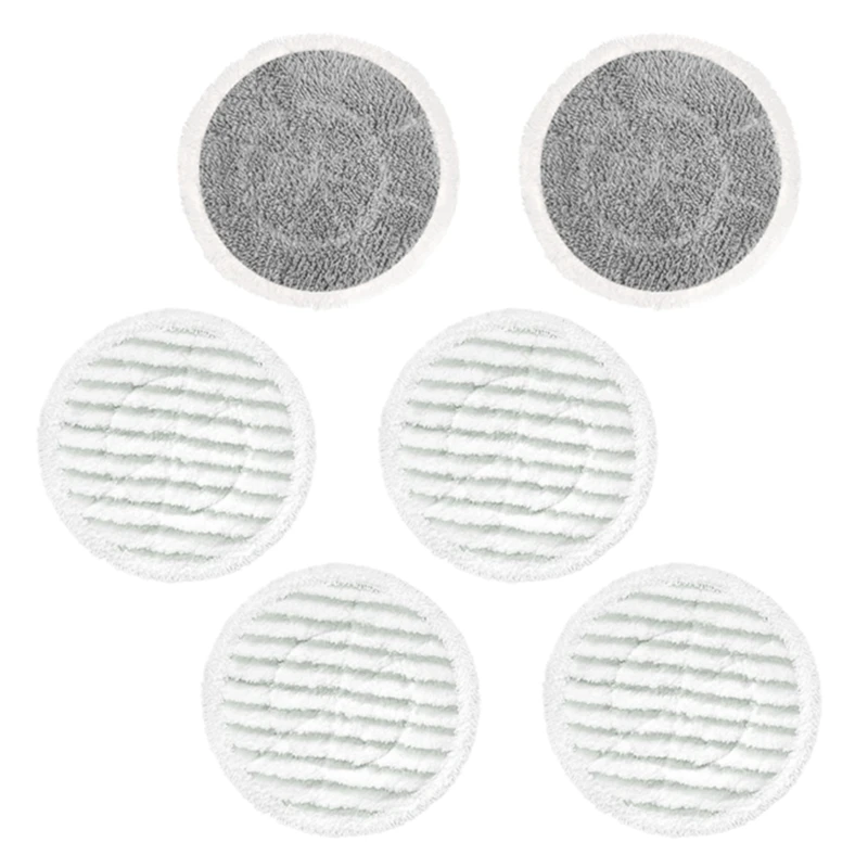 6 Pezzi Mop Pad Per Shark S7000Amz S7001 S7001Tgt Steam & Scrub Mop All-In-One, Per Parti Modello Xkitp7000