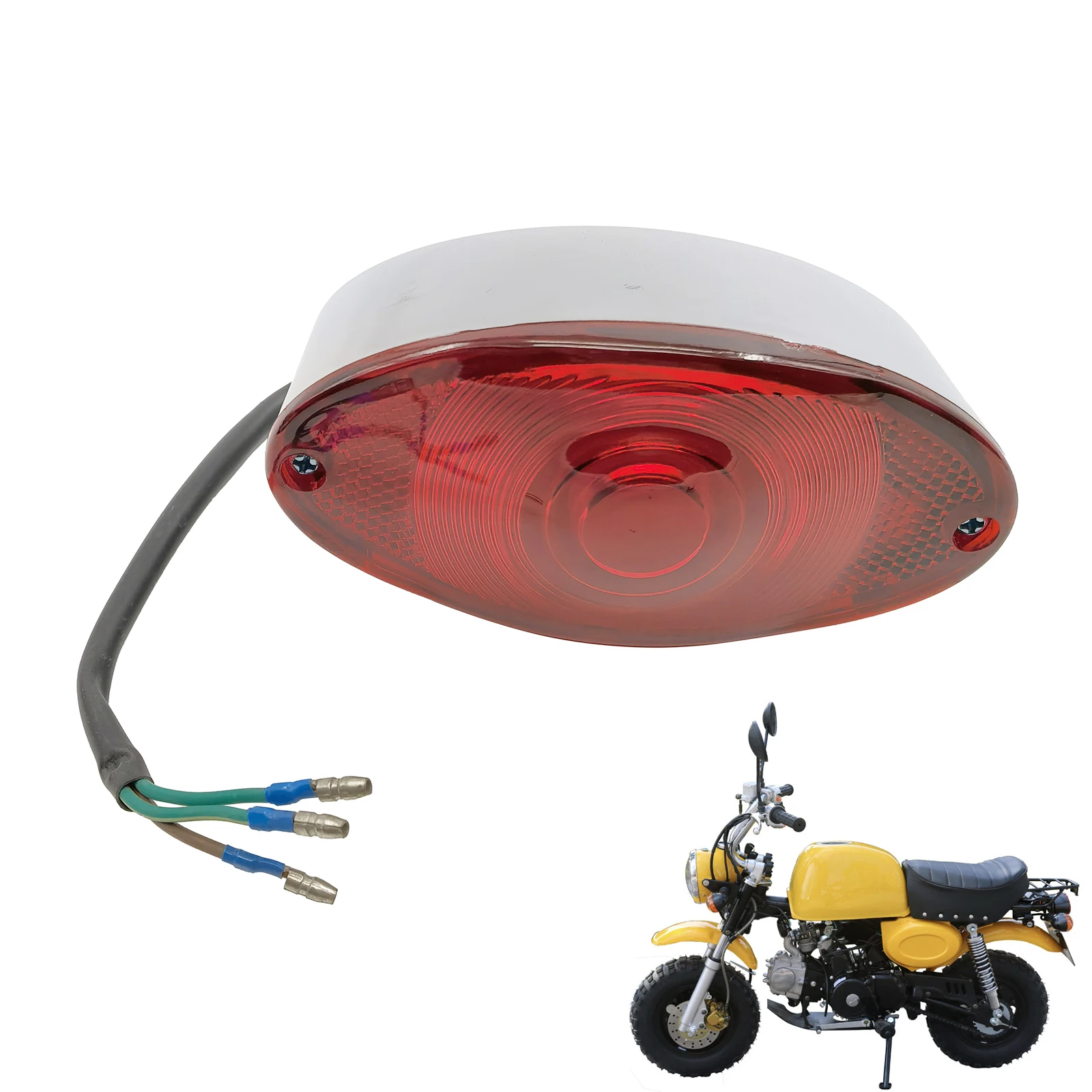 Motorcycle Rear Brake Taillight Tail Light Lamp For Honda Z50 Z50A Z50J Z50R Mini Trail Monkey Motorcycle Accessories