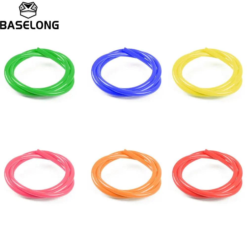 100Cm Green Red Yellow Orange Pink Blue Fuel Oil Hose Tubes For Motorcycle Dirt Pit Bike Parts Atv Monkey Bike Motocross Scooter