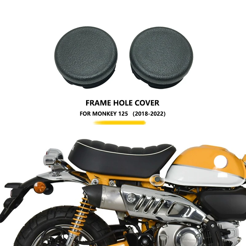 Per Honda Monkey 125 Frame End Caps Frame Hole Cover Caps Plug Decorativo Per Honda Monkey125 2018 2019 2020 2021-Moto
