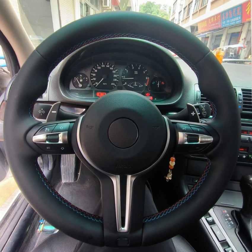 Volante Per Auto Adatto Per Bmw Lenkrad E53 E70 E71 E72 E84 E90 E91 E92 E93 Vera Fibra Di Carbonio