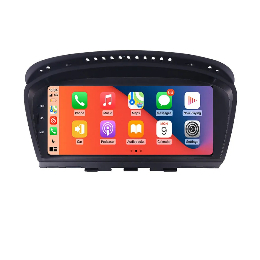 Wireless Apple Carplay Auto Android 12 Car Multimedia Radio Per Bmw Serie 5 E60 E61 E63 E64 E90 E91 E92 Ccc Cic Wifi