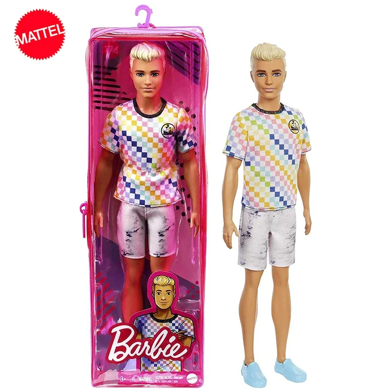 Original Mattel Barbie Ken Dolls Fashionistas Boyfriend Groom Boys Shirt And Vest Bjd Toys For Girls Collection Regalo Di Compleanno