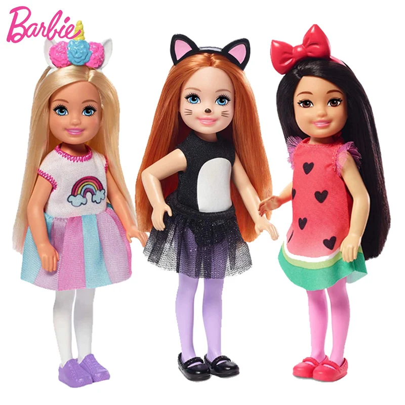 Bambole Originali Barbie Club Chelsea Con Vestiti E Accessori Per Cuccioli Reborn Barbie Cutie Princess Girl Toy Juguetes Boneca Toys