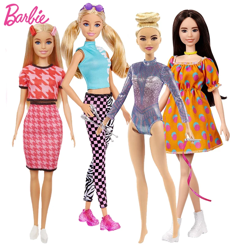 Originale Barbie Doll Girl Princess Fashion Design Change Barbie Clothes Girls Dolls Giocattoli Per Bambini Ginnastica Master Juguetes