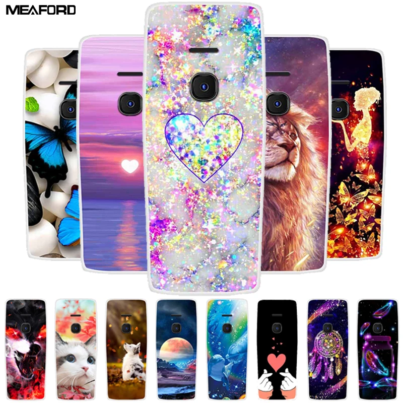 Per Nokia 8210 Custodia 4G Custodie In Silicone Verniciato Trasparente Per Nokia 8210 Cover Coque Protettivo Per Nokia8210 Capas Bumper Coque