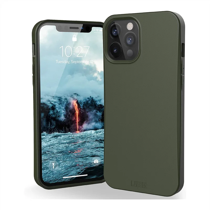 Custodia Uag Outback Per Iphone 7 8 Plus 13 X Xs Xr 11 12 13 Mini 14 Pro Max Custodia Protettiva Resistente Agli Urti Biodegradabile