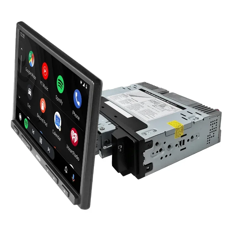 Atoto S8 1Din 2 Din Android 10 Autoradio Autoradio 8 "Touch Screen Retrattile Gps Wifi Bt Fm Rds Aux Stereo Auto Radio