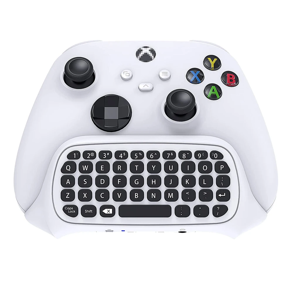 Tastiera Wireless Chatpad Per Microsoft Xbox One Tastiera Quicktype Bianca Con Ricevitore Usb Per Xbox One Gamepad Controller Di Gioco