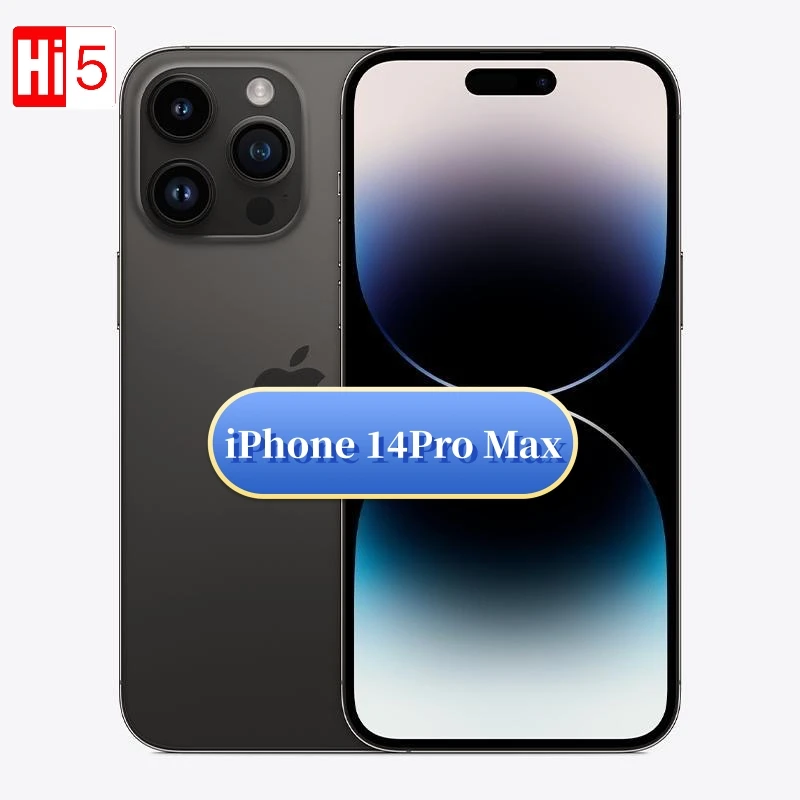 Apple Iphone 14 Pro Max A16 Dual Esim 6.7 "128/256/512Gb Rom 6Gb Ram 100% Originale 48Mp Retina Oled Face Id Nfc Smart Phone