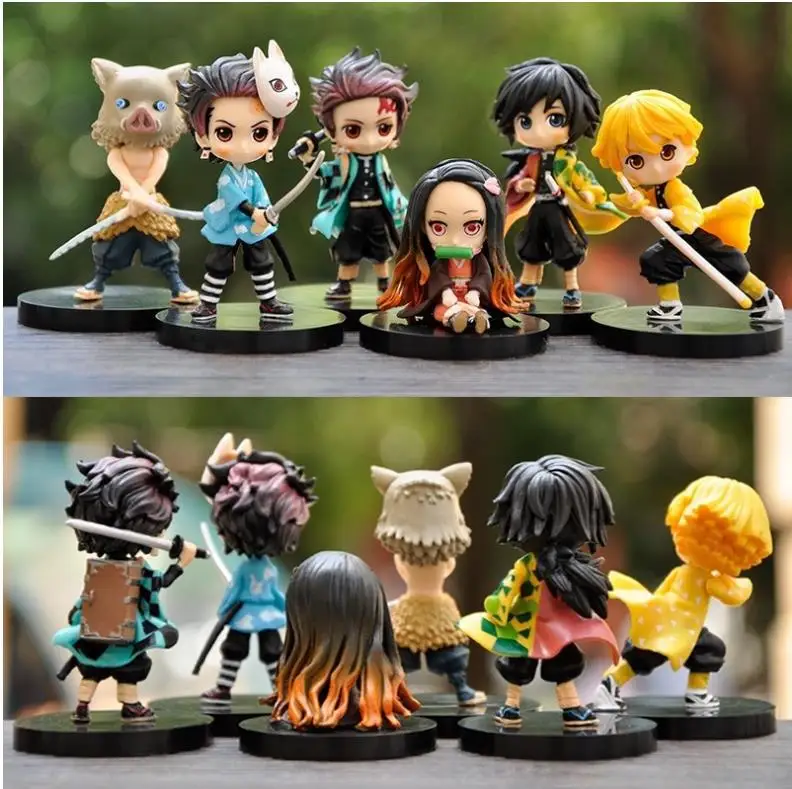 Demon Slayer Mystery Box Lucky Bag Demon Slayer Action Figure Series Modello Per Bambini Toy Blind Box Gift